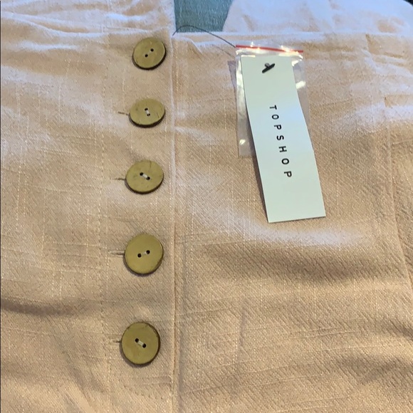 TopShop Cropped Wide Leg Trousers - Picture 6 of 8